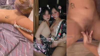 คลิปหลุดโอนลี่แฟน fiesfirecouple เด็ดๆจากในทวิต Onlyfans คู่สาวเลสเบี้ยนโชว์เสียวหน้ากล้อง ก่อนจะเอานิ้วจ้วงหีแรงๆจนน้ำแตกทะลัก