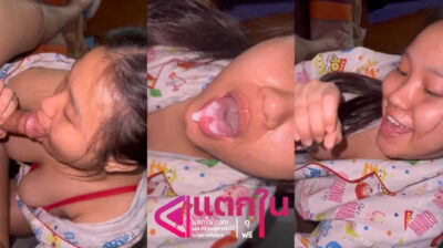 คลิปหลุดโอลี่แฟน bow_than น้องแว่นสาวหมวยนมโตจับกระดอมาอมแล้วโม๊คให้ฟินๆ ลีลาการชักแล้วดูดอย่างดีจับโม๊คให้รัวๆจนน้ำแตก